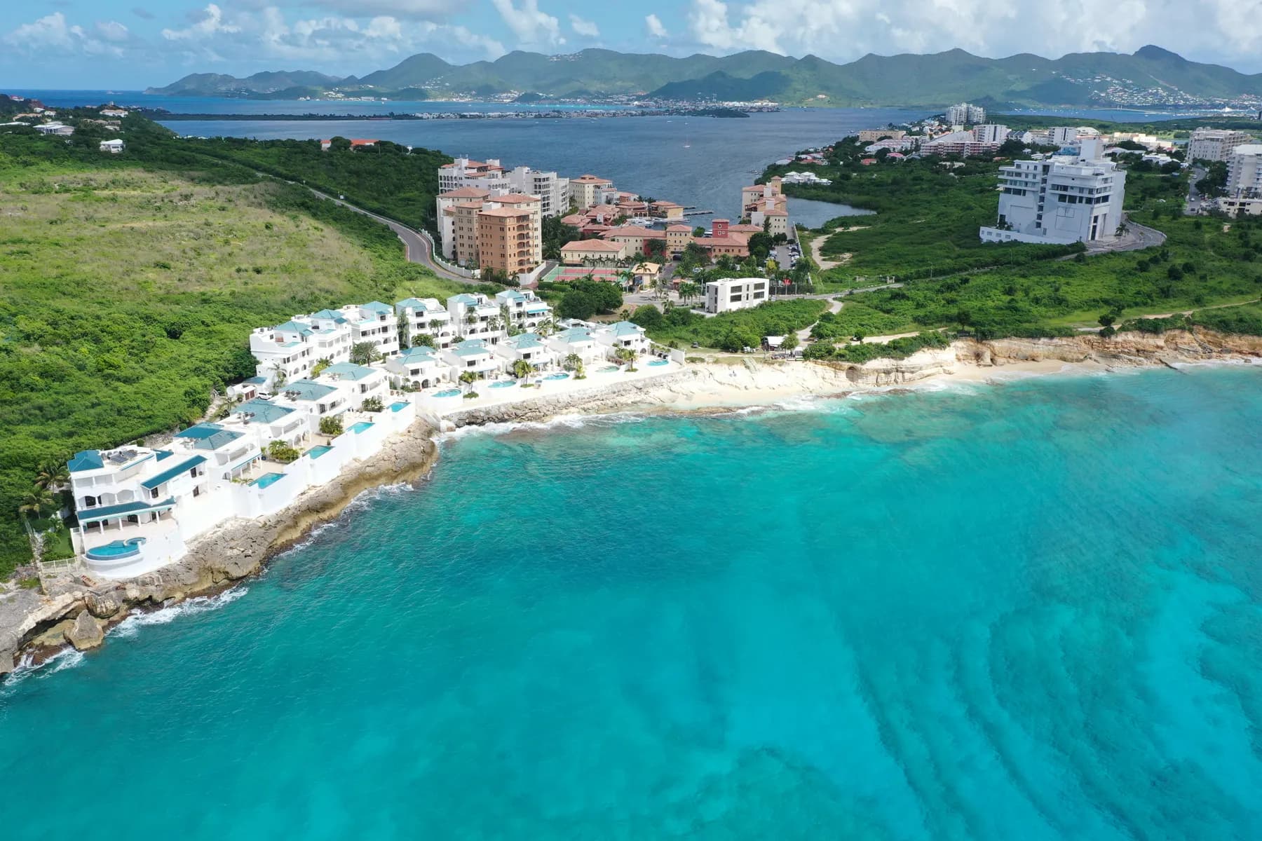Aerial of beach