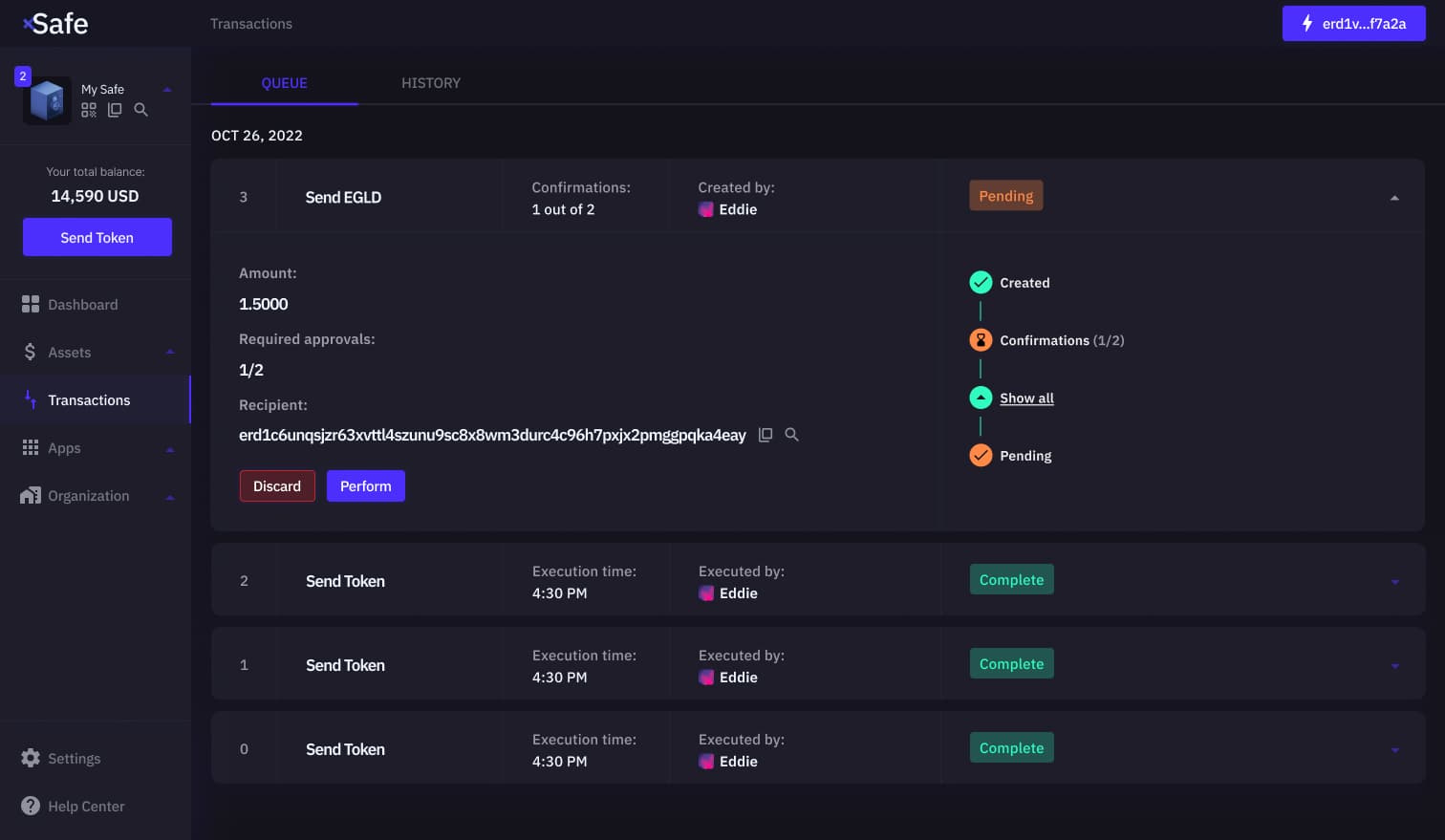 Security interface